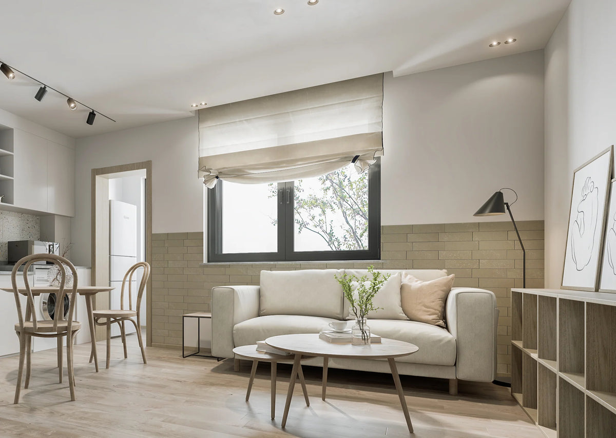 Luxe Elongated Subway Peel & Stick Tile - Limestone Beige
