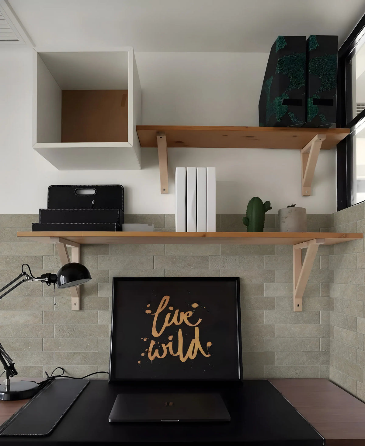 Luxe Elongated Subway Peel & Stick Tile - Rock Gray