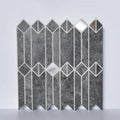 Simple Geometry Peel and Stick DIY Wall Panels, Backsplashes and Tiles, Orion Blue