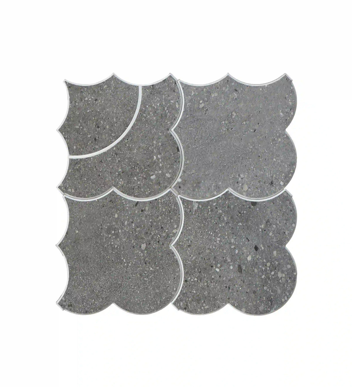 Colamo-peel and stick tile-backsplash-self adhesive tile-self adhesive backsplash-Cloud Yarn Decorative Mosaic Self Adhesive Tiles & Backsplashes, Galaxy Silver