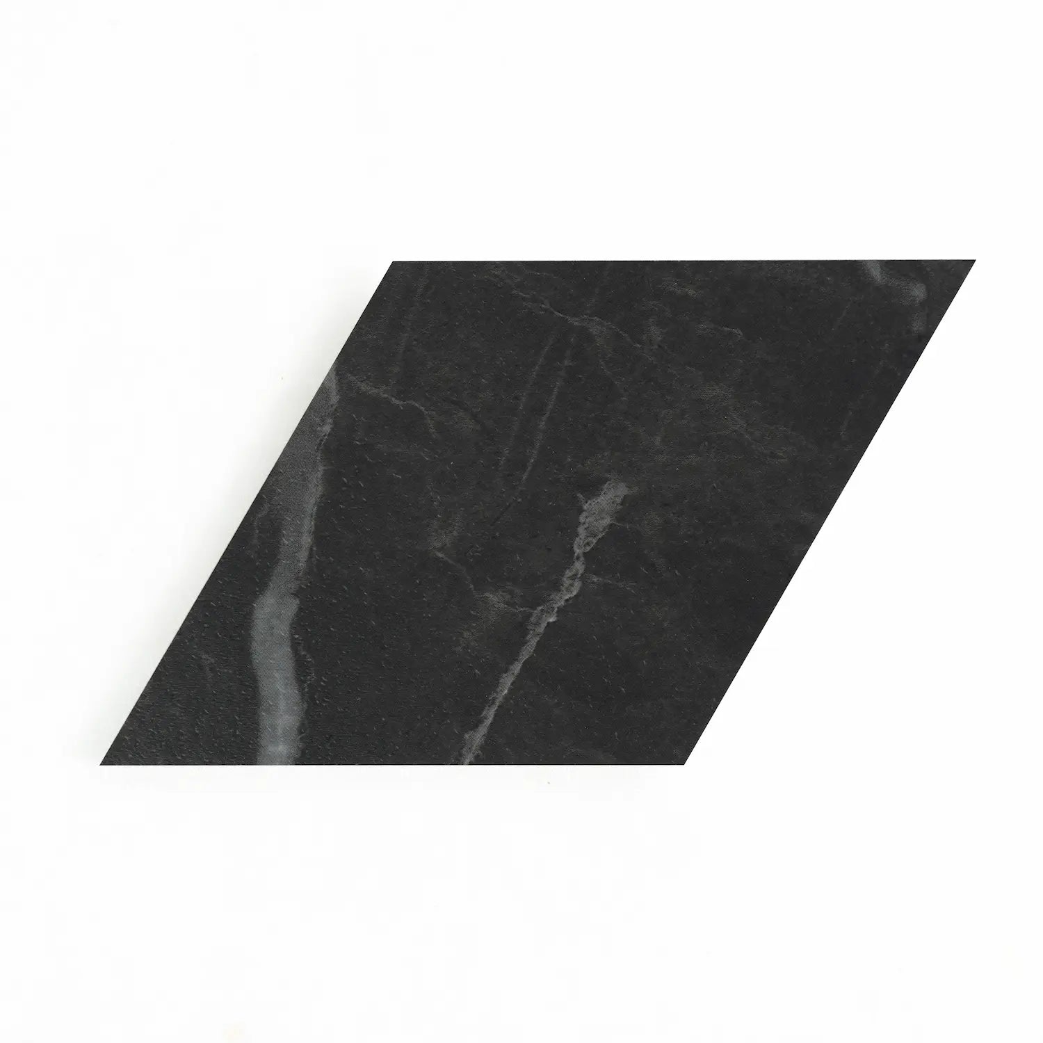 Luxe Diamond Peel and Stick Tile - Nero Marquina