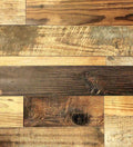 COLAMO 4.53"x35.43" Peel and Stick Reclaimed Wood Planks For Walls