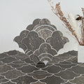 Cloud Yarn Mosaic Peel and Stick Tiles Backsplash, Galaxy Silver