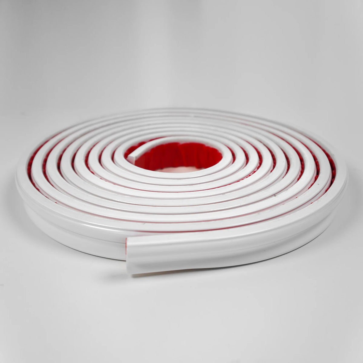 COLAMO White Molding Trim Adhesive Peel and Stick Baseboard Trim Tile Edge Trim