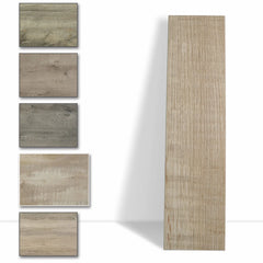 Colamo Natural White Oak Wood Look Tiles - 3D Textured Peel and Stick Backsplash
