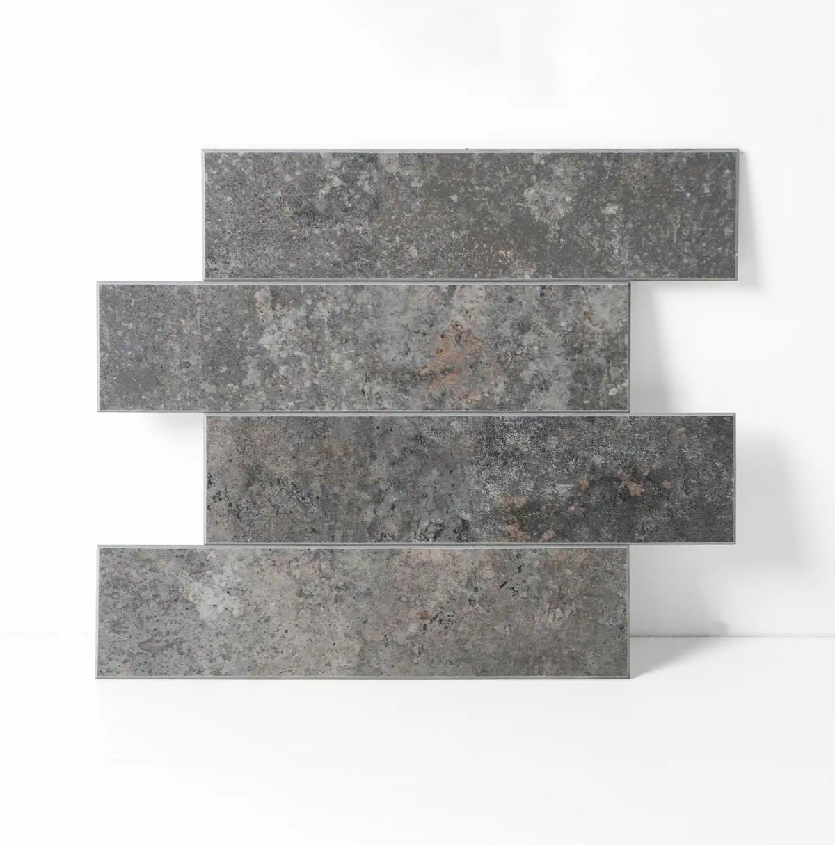 Luxe Elongated Subway Peel & Stick Tile - Black Onyx